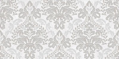 Плитка Afina Damask Декор серый 08-03-06-456 20х40