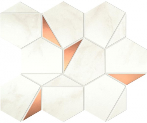 Marvel Calacatta Delicato Gold Hex Shiny