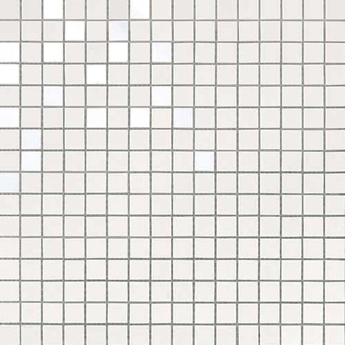 Solid White Mosaic