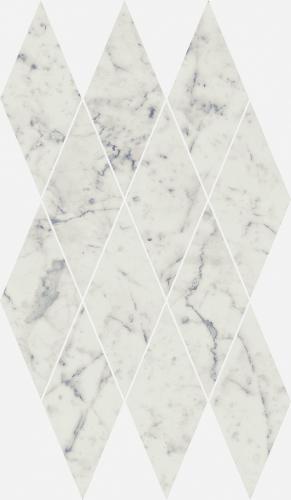 Italon Керамогранит Шарм Экстра Каррара Мозаика Даймонд 28X48