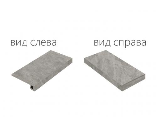 Italon Керамогранит Клаймб Рок Ступень Угловая Правая 33X60