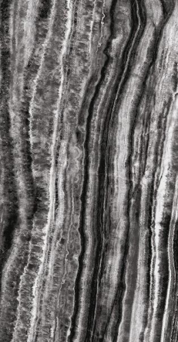 Керамический гранит 119,5х320 Surface Laboratory/Гемма черно-белый лаппатированный обрезной